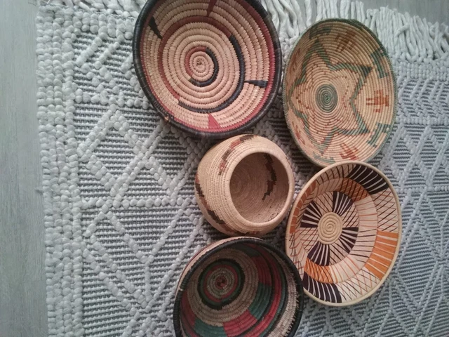 Tribal Woven Baskets various ethnic cultures