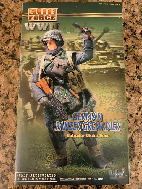 ELITE FORCE BBI WWII German Panzer Grenadier ”Gefreiter Dieter Voss” 1/ ...