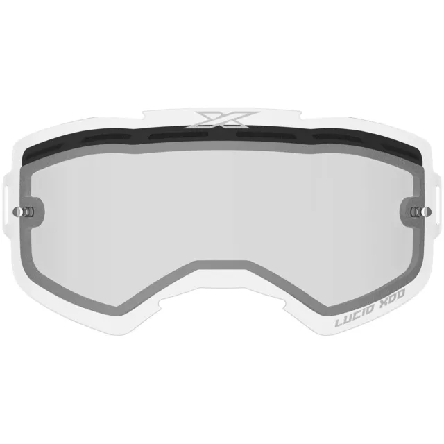 EKS Brand MX Lucid Dual Pane Vented Clear Motocross Riding Goggle Lens