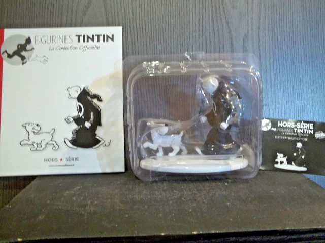 Figurine Tintin à cheval (version colorisée
