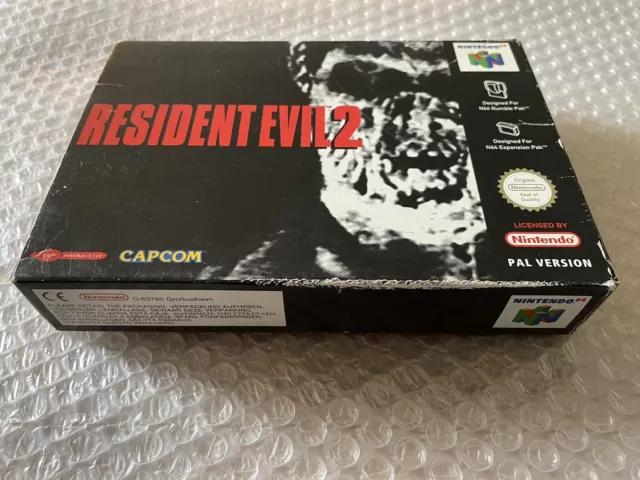 Resident Evil 2 / Nintendo 64 / Complet Bon Etat FR