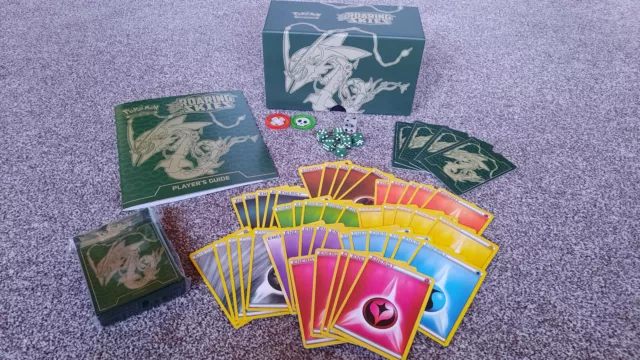 Pokémon Elite Trainer Box Top Trainer Box Rayquaza XY Roaring Skies ohne Booster