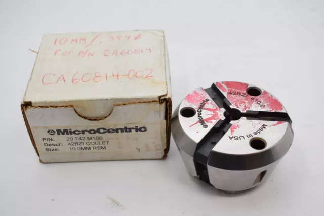 MicroCentric 42BZI M100 10.0MM RSM Quick Change Round Serrated Collet