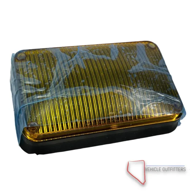 Whelen 600 Series Amber Wide Angle LED Flasher -  60A00FAR - NEW