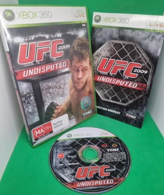 UFC 2009 Undisputed - Microsoft Xbox 360 PAL - Fighting Action Game - Complete