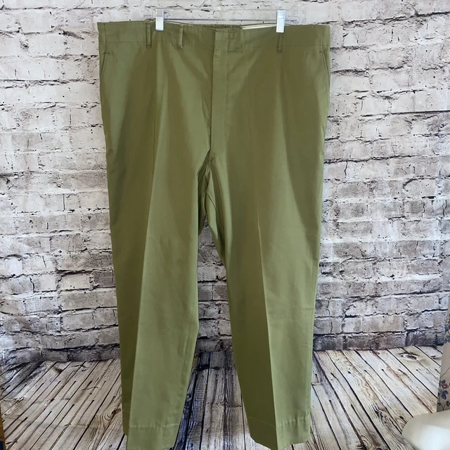 VTG Boy Scouts of America Official Uniform Mens Pants 42x28 Green Lightweight