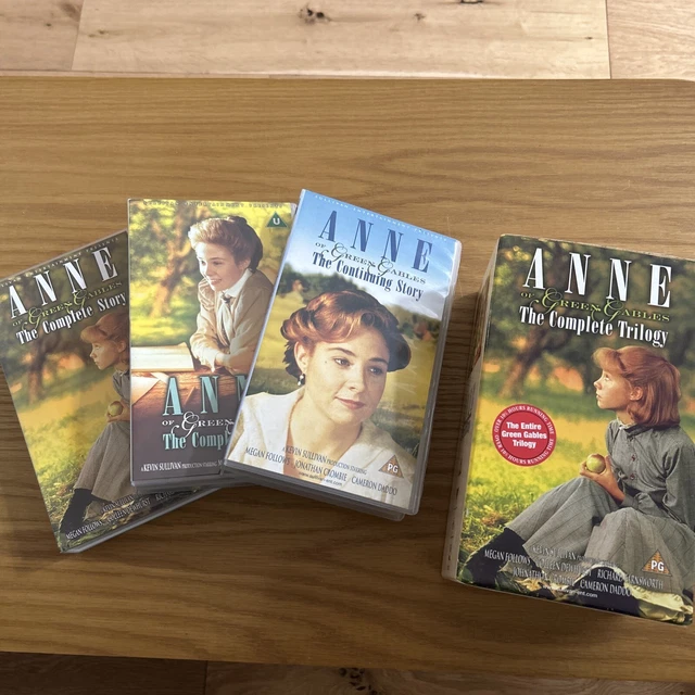 ANNE OF GREEN Gables - The Trilogy (Box Set) (VHS, 2000) £0.99 ...