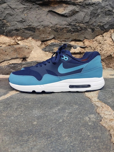 Air max 1 gris bleu top