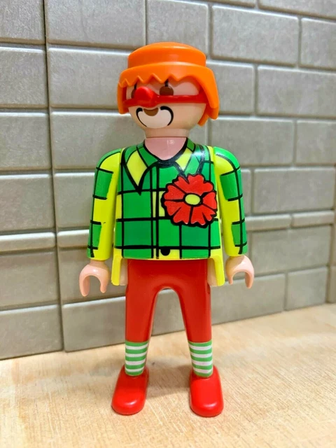 Personnages - fève clown personnage cirque-fève ou figurine plastique