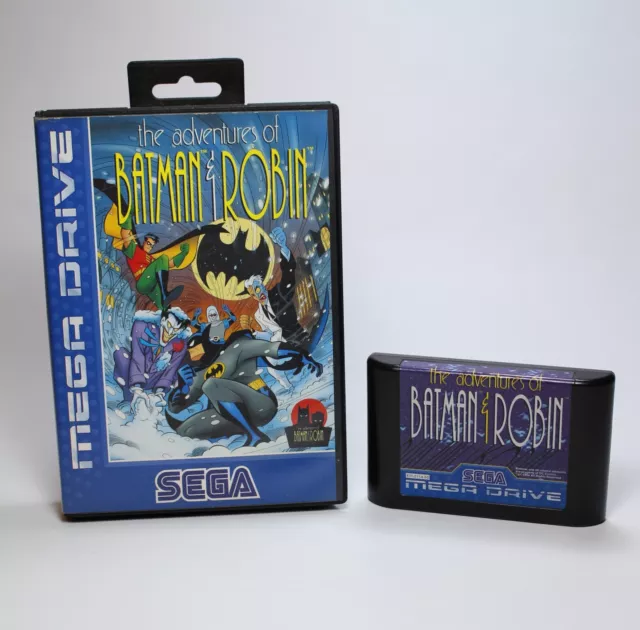 THE ADVENTURES OF BATMAN & ROBIN für Sega Mega Drive MD ohne Anleitung and