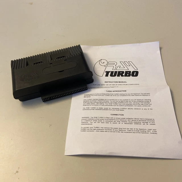 Cartridge pro ZX ROM Interface,Interface2 nebo TurboRAM s hrou Trans A