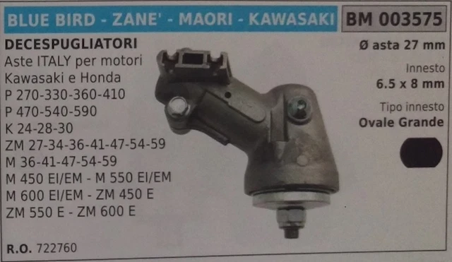 Coppia Conica KAAZ Decespugliatore KV 530 W PRO 028709