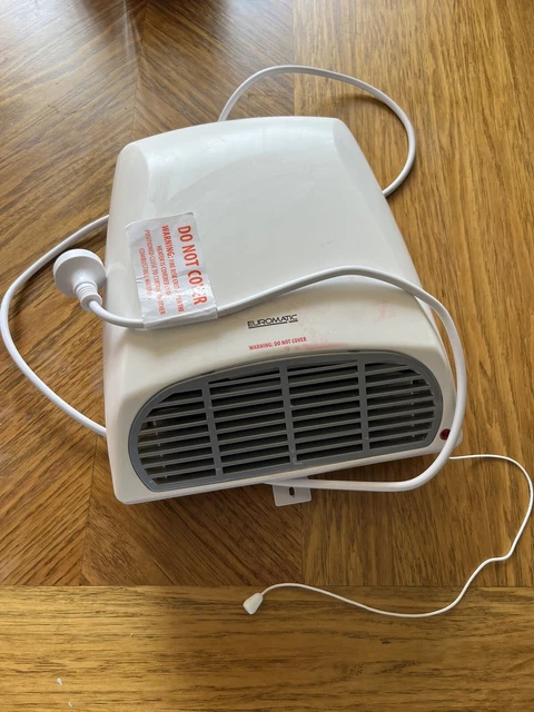 EUROMATIC 2000W WALL-MOUNTED Bathroom Fan Heater | 2 Heat Settings $33.00 -  PicClick AU