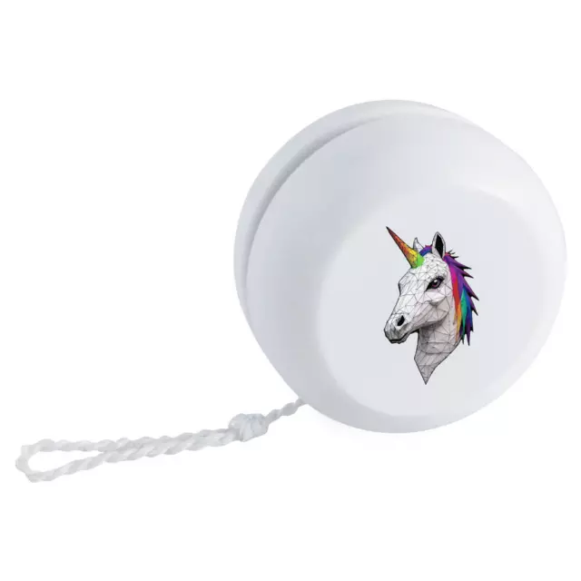 'Geometric Unicorn' Retro Style Yo-Yo (YY00040828)