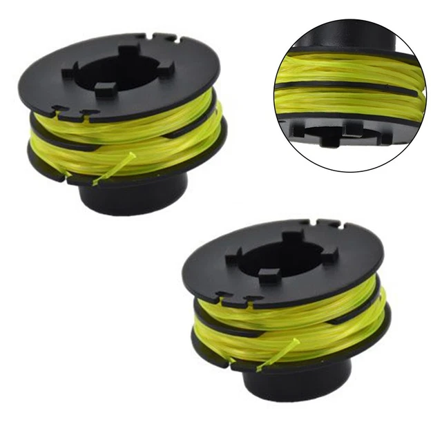 Trimmerspule & Abdeckfeder-Set Für Ryobi RAC118 1,2 Mm – Kompatibel Mit RLT3525S, 2 Stück