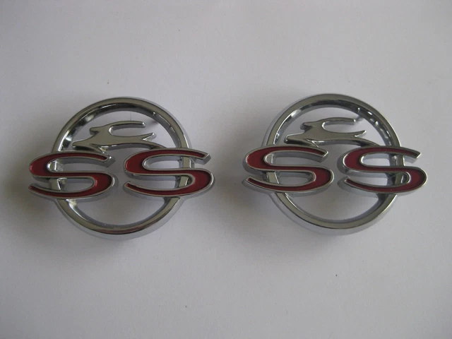 62 CHEV IMPALA Ss Rear Quarter Badges Emblems 1962 Chevrolet EUR 65,47 ...