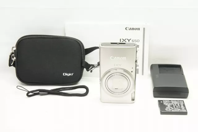 CANON COMPACT DIGITAL Cameras Ixy  Silver Optics  Double Zoom
