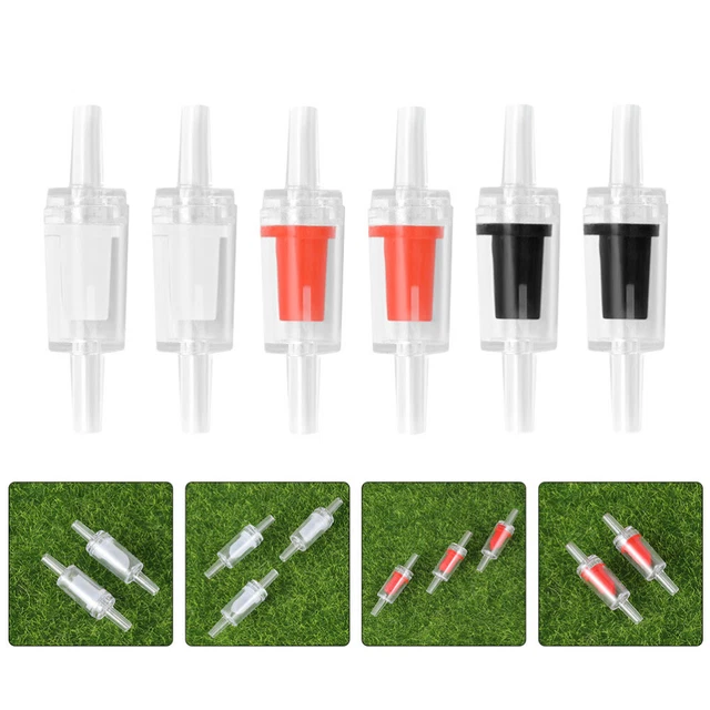 18Pcs Luftpumpe Überprüfen Ventile Airline Schläuche Überprüfen Ventile 12