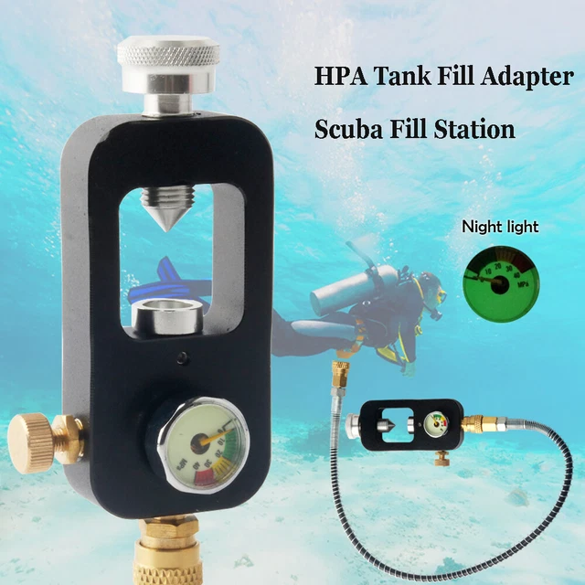 HIGH PRESSURE PAINTBALL PCP Scuba Diving Air Fill Station 4500Psi Tank