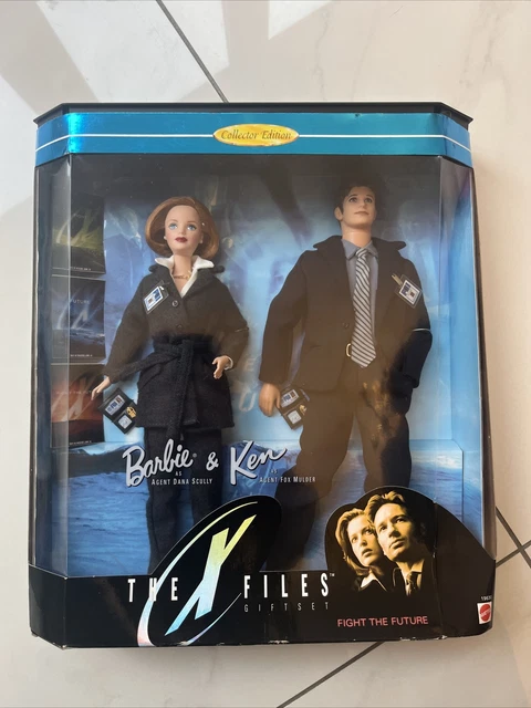 THE X FILES Collector’s Edition gift set Barbie as Agent Scully Ken as ...