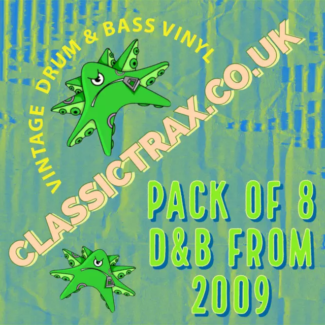 🎧8 x Mystery / Drum and Bass Vinyl 12" Records Collection Bargain ALL FROM 2009