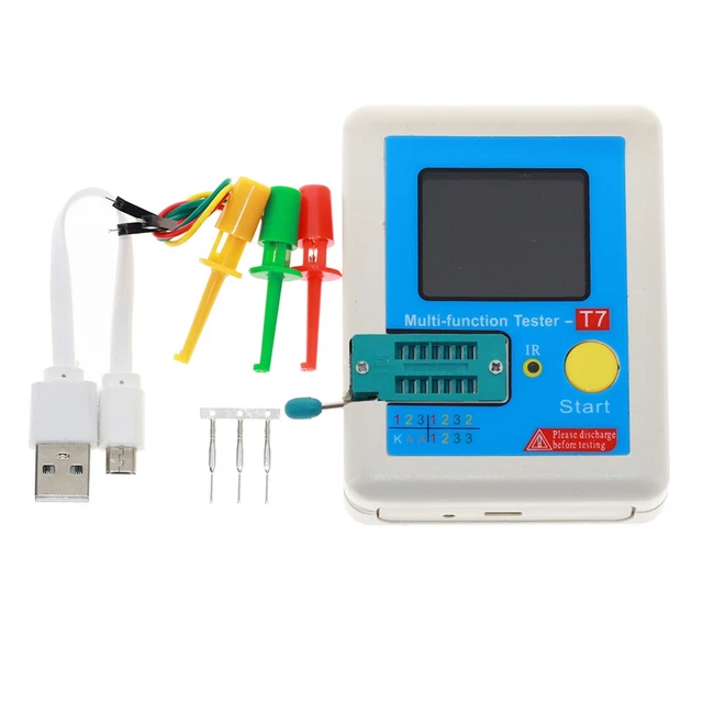 CONVENIENT TRANSISTOR TESTER for Diode Triode Capacitor Resistor ...