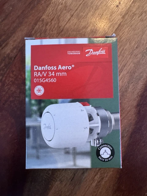 Testa Termostato Danfoss RAV 34 Mm - Sensore Termostato Elemento 015G4560, Compatibile Con Valvole Termostatiche, Nuovo Nella Confezione Ricambio Termostato Danfoss - Foto 12