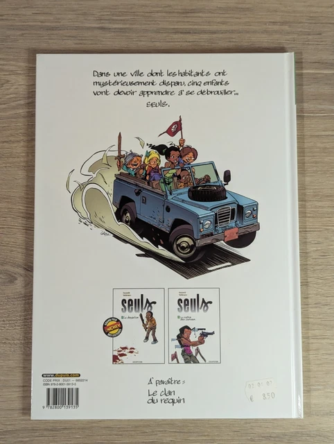 BD EO Seuls T02 Le Ma tre Des Couteaux Gazzotti Vehlmann TBE 