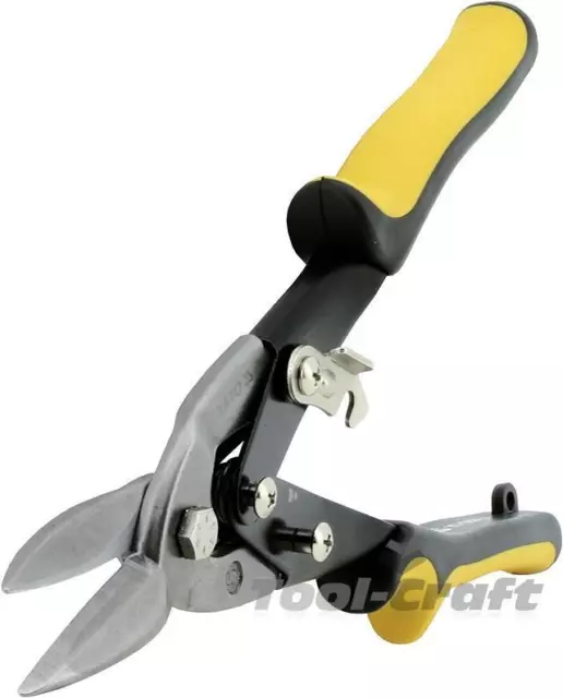 Yato professional heavy duty serrated edges tin snips straight cutting 250 mm