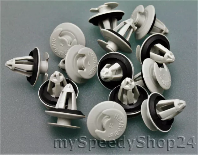 30x Mercedes Türverkleidung Dichtung Clips W114 W115 W116 W123 W124 W210 W211