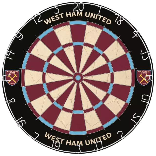 FOCO Officially Licensed West Ham FC Dartboard