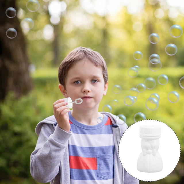 10 pz bolle di sapone bolle asta bottiglia vuota regali per bambini la soluzione