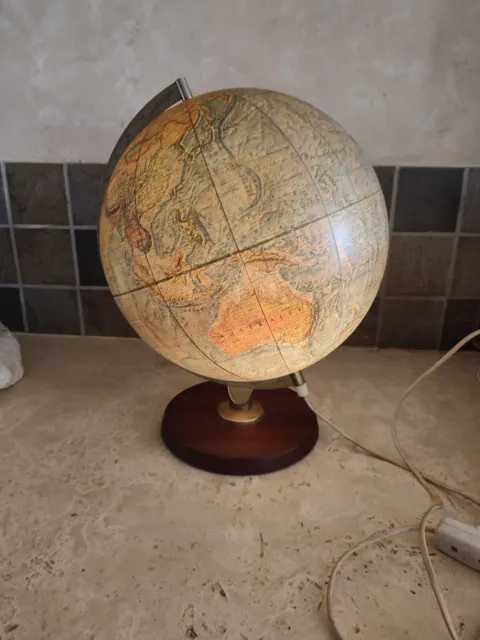 Globe terrestre rotatif à personnaliser avec feutres - Coop Zone