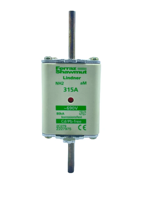 Ferraz Shawmut Lindner 315A NH2 Am Fusible 690V 2C279 Z227975 CB / Pb - Gratuit
