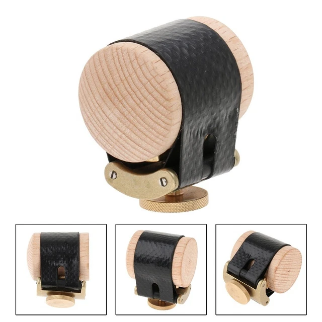 Fermo Legatura Per Sax Alto - Boccaglio In Gomma E Pelle Artificiale, Durevole E Compatto