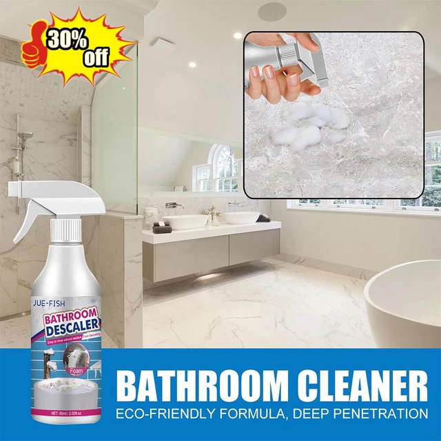 BATHROOM FOAM CLEANER Spray Powerful Descaling Cleaning Agent For