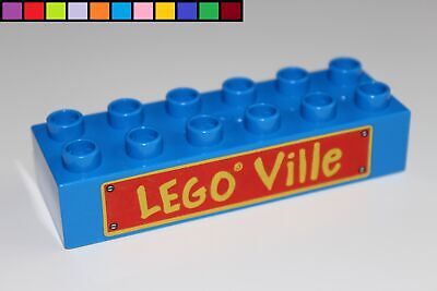 1x2 2er Type Haut Module Indien Duplo LEGO Duplo Jake Braun Pierre à Motif 