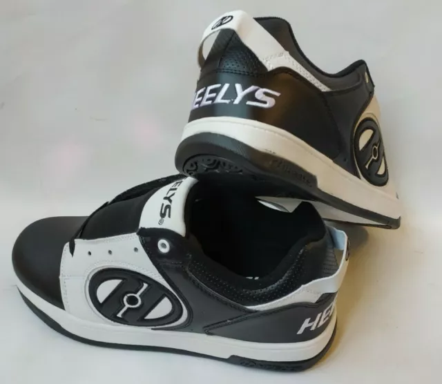 Heelys Jr Voyager Black/White   Schuh mit Rollen Heelies Sneakers Gr. 34