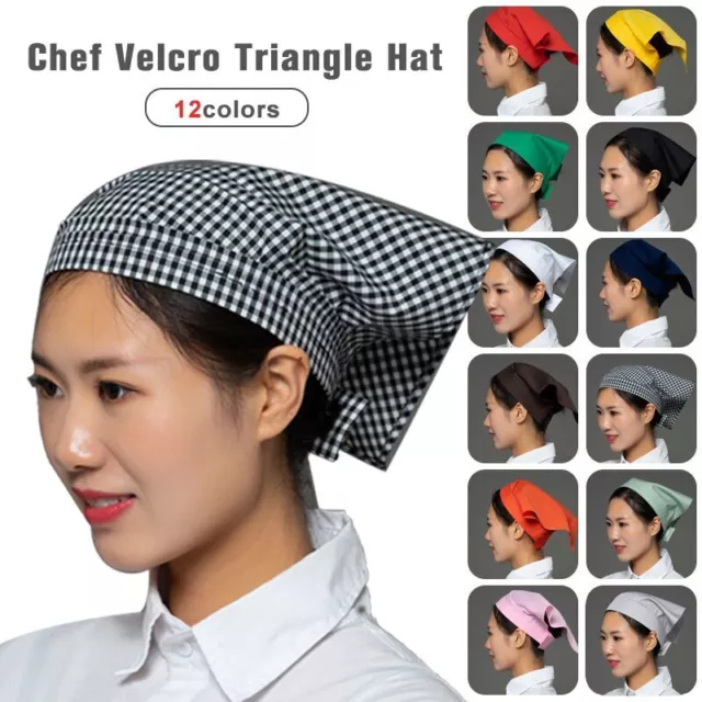 Chef Hat Working Cap Hood Japanese Cuisine Restaurant Waiter Men Sushi Turban
