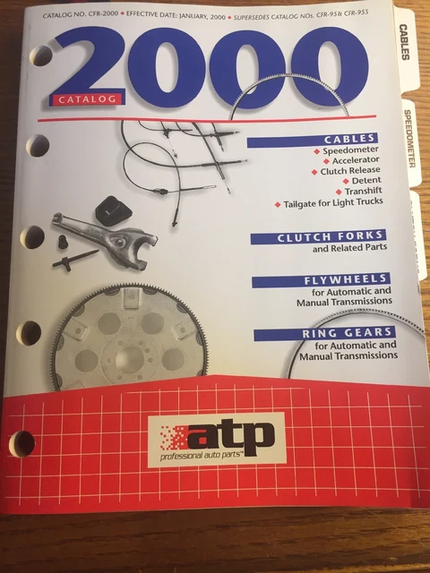 2000 Automatic Transmission Parts ATP Catalog No. CFr-2000