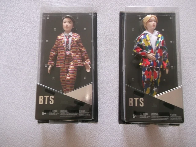 3 MATTEL BTS FIGUR BANGTAN BOYS IDOL PUPPE JIMIN + JIN + Jung Kook 29CM ...