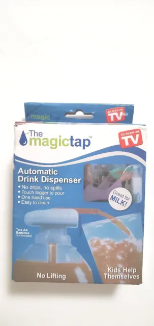 The Magic Tap-Automatic Drink Dispenser-Great For Kids, No Drips Or Spills~ NEW