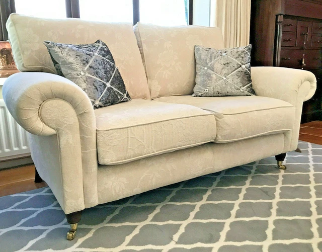 Seater Sofa In Fl Ashino Natural