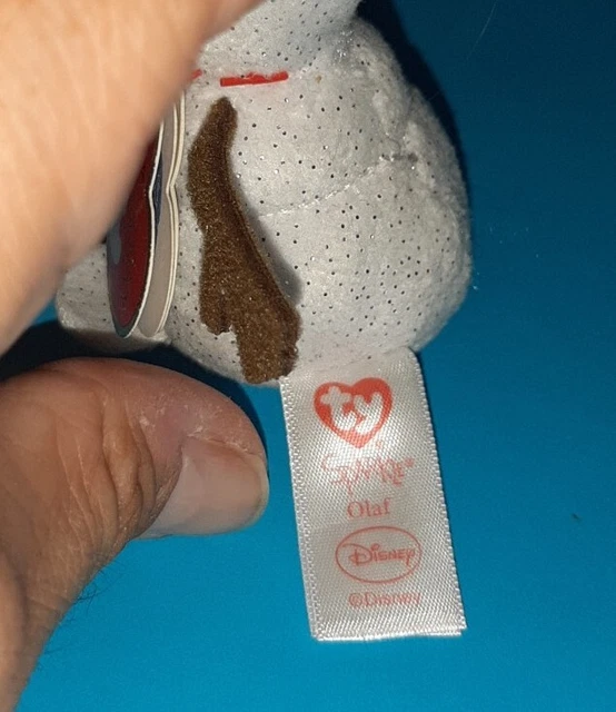 TY PLUSH OLAF FROZEN MOVIE Toy Beanie Boos Plush Keychain Babies £10.02