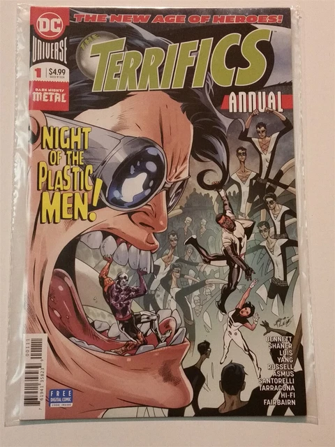 Terrifics Annual #1 Vf (8.0 Or Better) December 2018 Dc Universe Comics