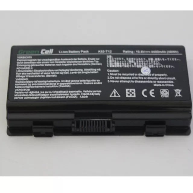 Batteria Notebook A32-T12 per Asus X58L Green Cell nuovo