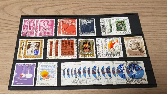 Konvolut / Lot 4 - alte Briefmarken aus Portugal