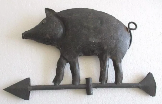 Pig weather vane , weathervane