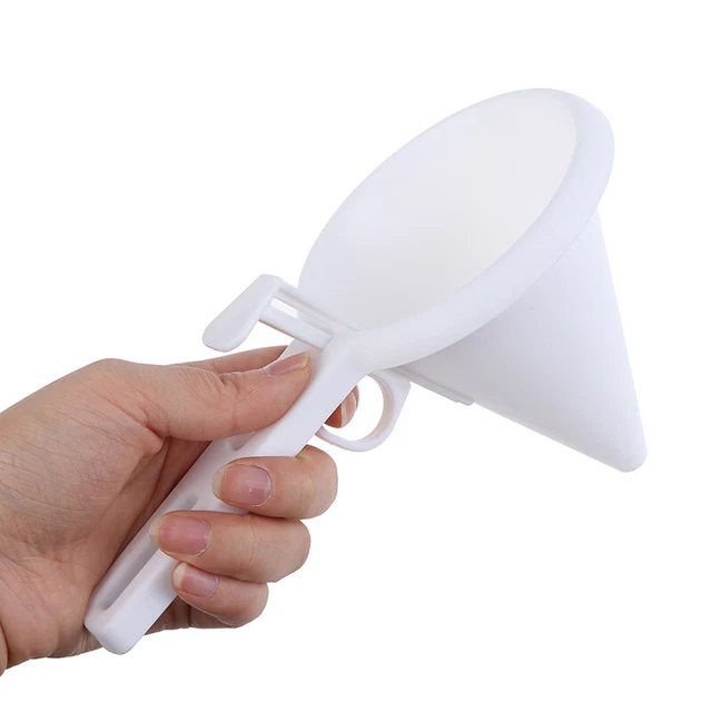 1Pc Chocolate Candy Icing Funnel Mold Pancake Cream Batter Dispenser Cake To.sf