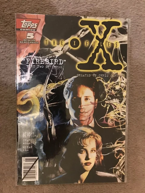 The X Files #5 Topps Comics Firebird Part Two First Printing 1995